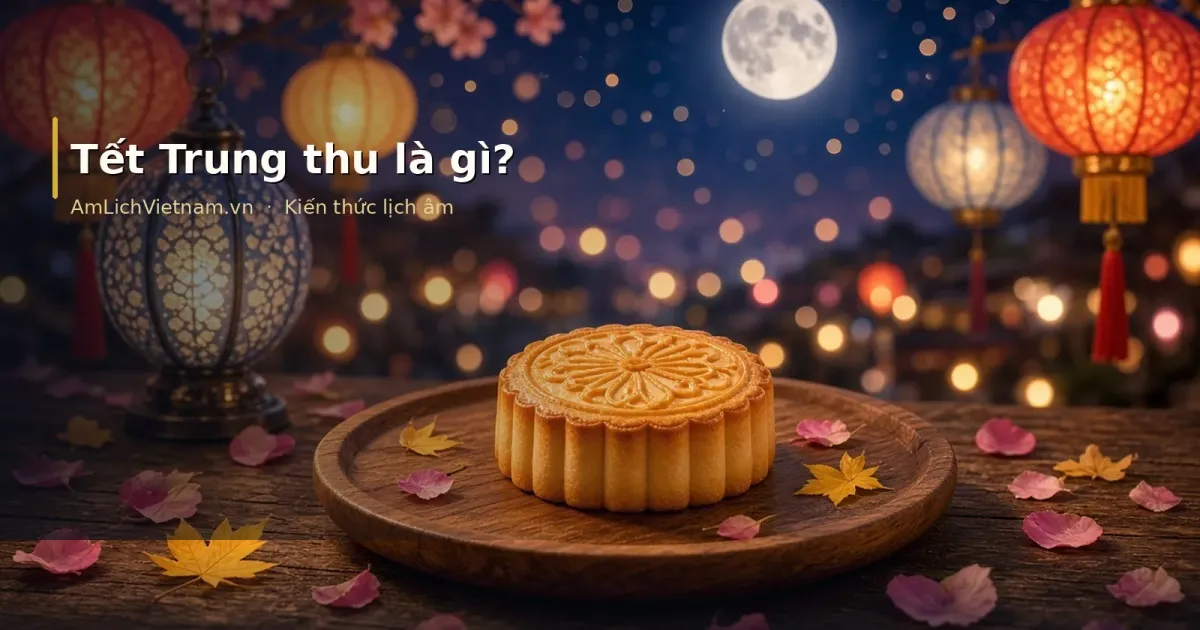 Tết Trung thu là gì? Rằm tháng Tám và cách tra lịch