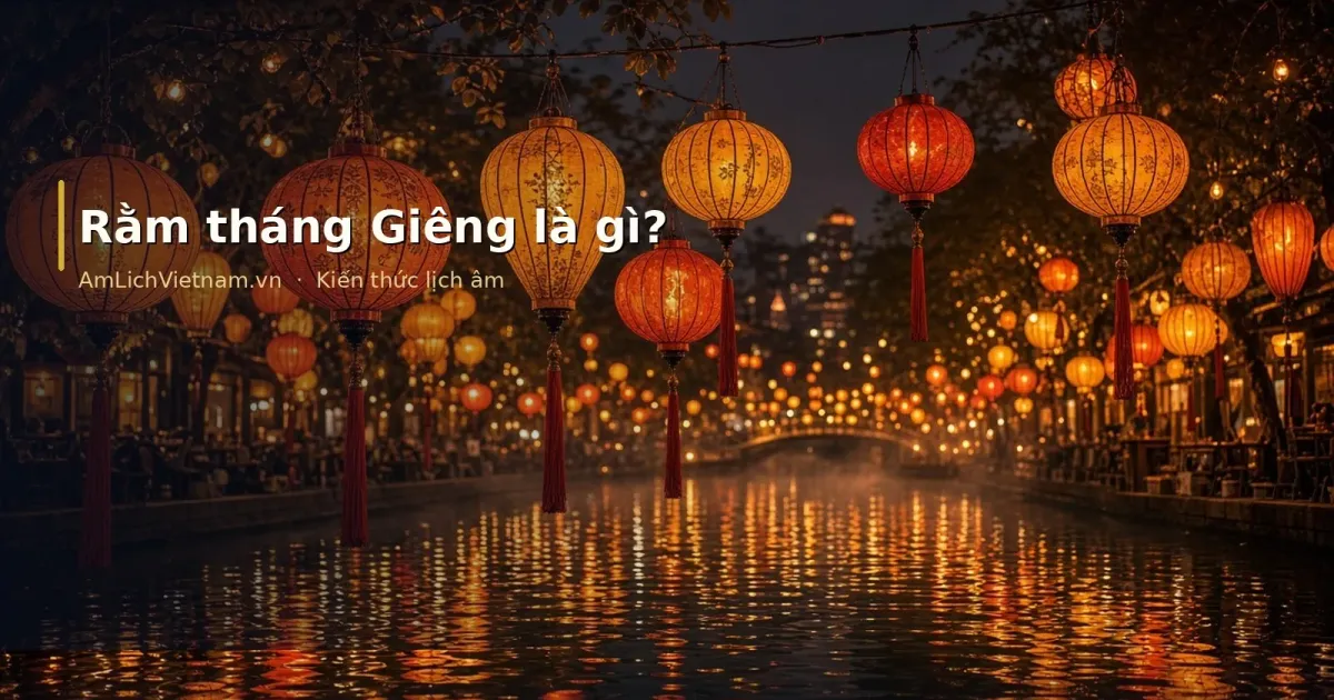 Rằm tháng Giêng là gì? Ngày 15/1 âm và cách tra lịch