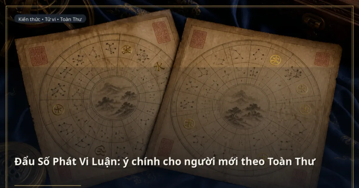 Đẩu Số Phát Vi Luận: ý chính cho người mới theo Toàn Thư